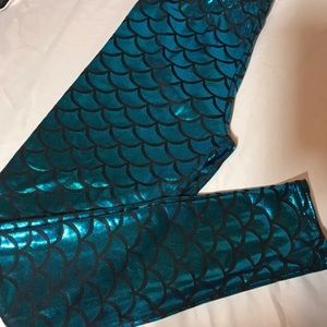 Metallic Mermaid Legging